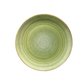 Bonna China Natura dia.9"  Round Green Porcelain Plate (Set of 4)